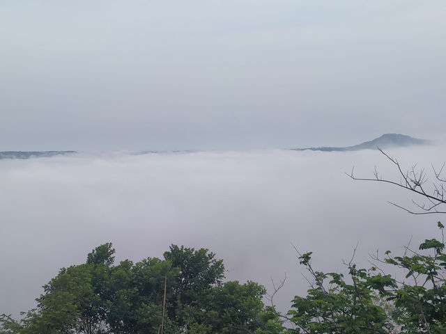 🌄雲海に包まれる朝、カオ・タキアン・ノーで心癒されるひととき。#タイ旅行 #雲海 #絶景スポット