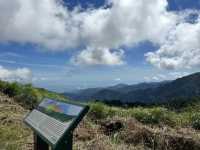 翠峰湖。臺灣山毛櫸步道