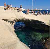 Sarakiniko Beach, Milos