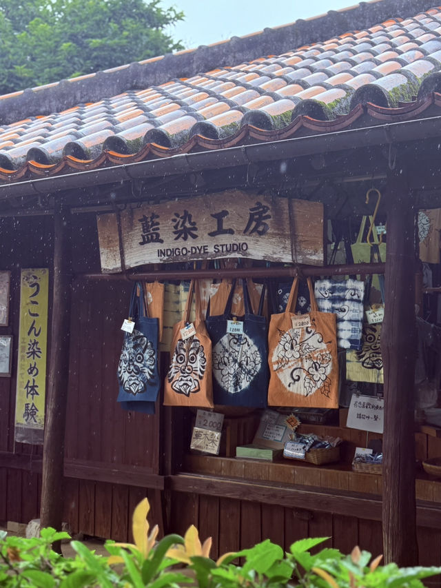 沖繩｜王國村看傳統琉球民居 琉球玻璃diy、還有世界最長的蛇