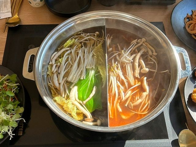 [🇰🇷 大邱] ダサでコスパ抜群！野菜食べ放題のしゃぶしゃぶ「月刊しゃぶ ダサ店」