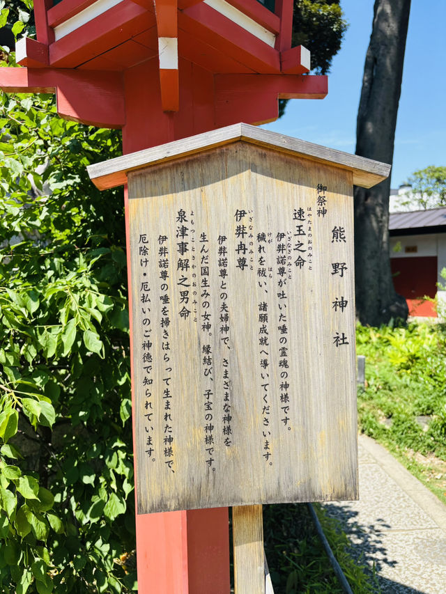自由が丘🇯🇵縁結びで人気の熊野神社でパワーチャージ💪⟡.·