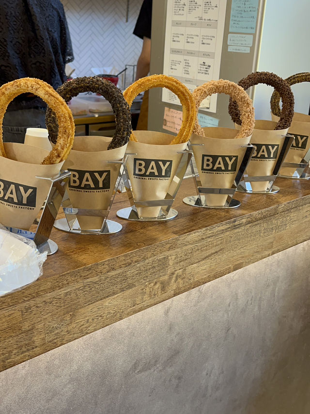 サクっ！カリっ！甘さの魔法🌀🍫BAYチュロスのチョコアーモンドが天才すぎた！