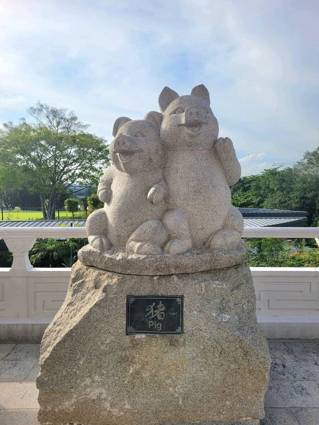 Meeting the Zodiac at Chinese Garden