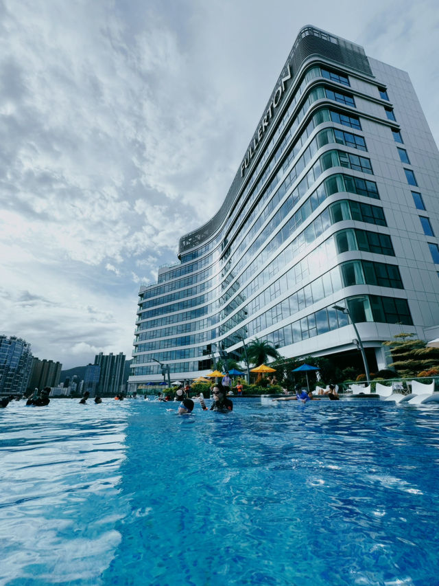 【香港Staycation】房間坐擁無敵大海景🌊無邊際大泳池拍卡之選