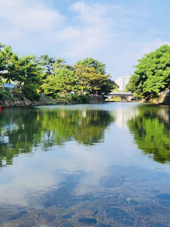 A Serene Meeting Point of Valley and Sea