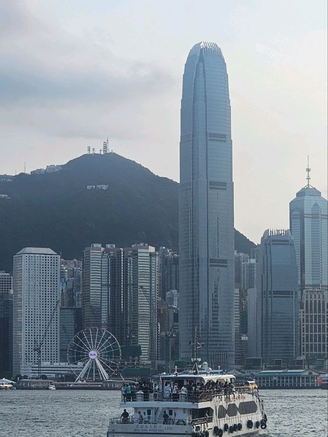 日與夜的景色都同樣令人沉醉的維多利亞港