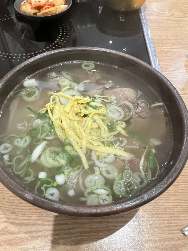 【韓国旅行】コムタンを味わう（ドンドンジュ飲み放題）