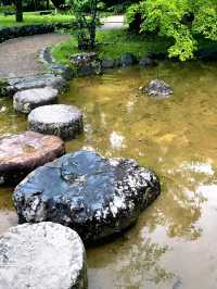 Stone Bridge and Still Waters at Maruyama Park – Kyoto