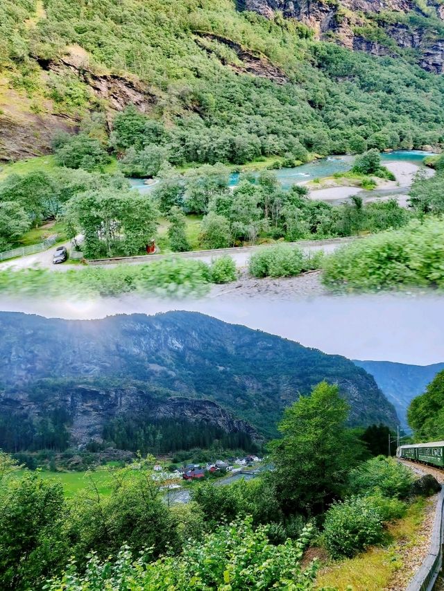 到弗洛姆乘坐高山火車