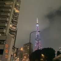 #鋼鐵巨神與夜幕紅塔：台場高達與東京塔之夜🗼🤖