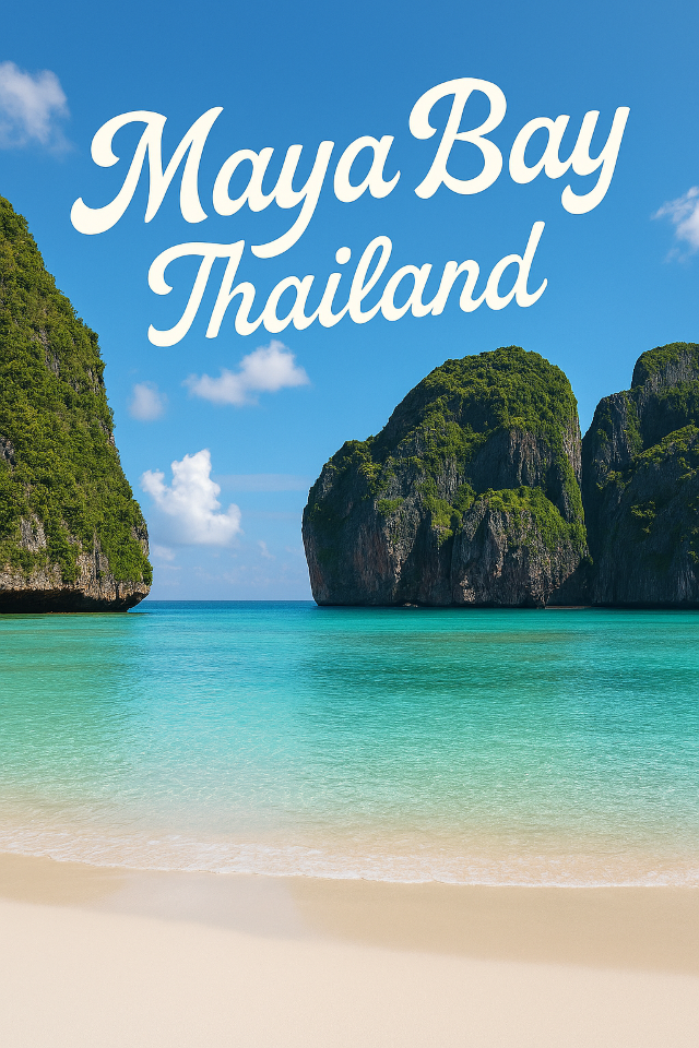 ⛵️ Maya Bay… สวรรค์กลางทะเลอันดามัน 🌅