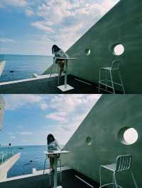 부산 바다를 한눈에 담은 코랄라니 카페의 여유