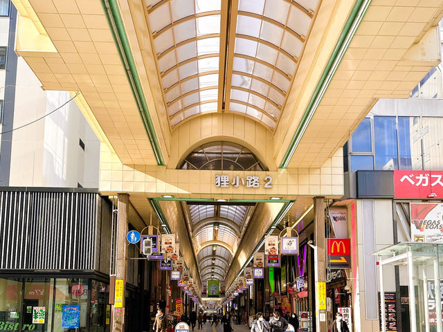 🛍️삿포로의 아케이드 거리, ‘다누키코지 상점가’