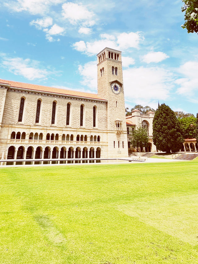 🌳 UWA: Where Ancient Trees Frame Modern Education in Nature's Grand Amphitheater! 🎓