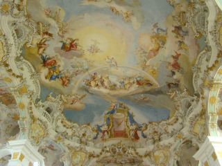 UNESCO site of Rococo Architecture- the Pilgrimage Church of Wies 