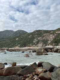 香港隱世海灘🌊模達灣 x 石排灣打卡攻略！絕美薑花田＋手指岩石✨