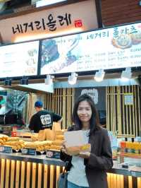 ไปชิมส้ม หมูดำ ตำซีฟู้ดที่ตลาดพื้นเมืองใหญ่ที่สุดในซอกวีโพ@Maeil Olle Market,Jeju Island