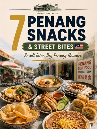 7 Penang Snacks & Street Bites 🇲🇾