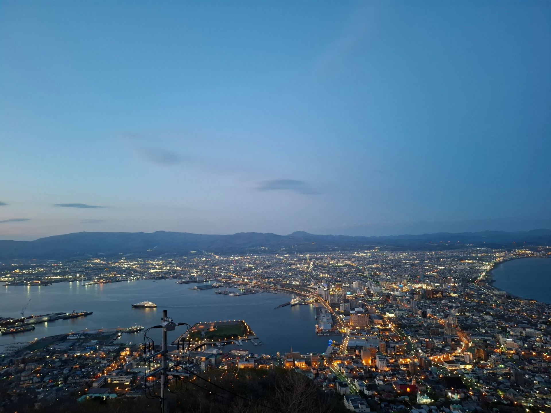 函館山の100万ドルの夜景✨