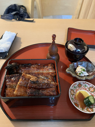 The best traditional grilled eel rice I've ever had in my life 🐟