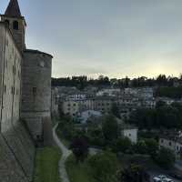 Fantastic scenery view of Anghiari 