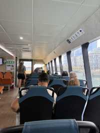 Taking a cruise along circular quay