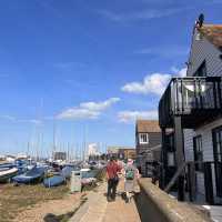 Sunny day on the Whistable beach. Why not?