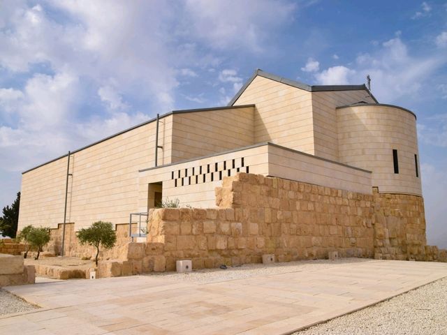 Mount Nebo and the Memorial Church of Moses