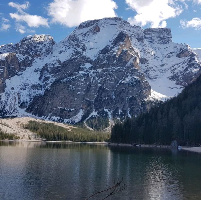 Incredible lake between Austrian and Italy 