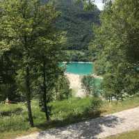 A stunning alpine lake 