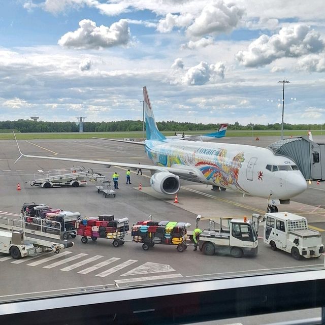 Luxembourg Airport 🇱🇺✈️