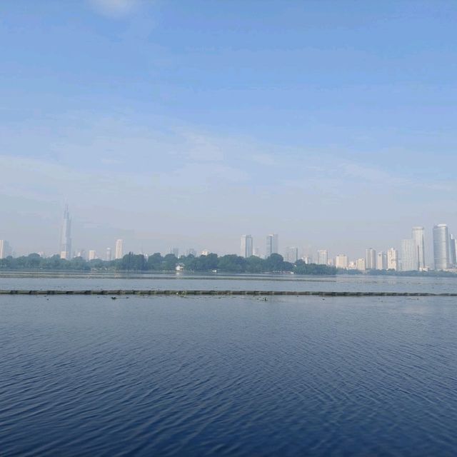 A long city walk