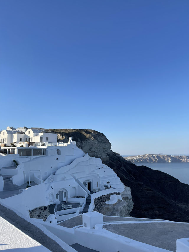 🌅 Santorini Sunrise – Aegean Magic in Gold & Blue 🏖️✨