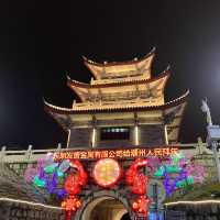 Lanterns decorating the streets of Chaozhou