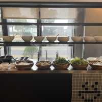 餐廳不大但很滿意的酒店早餐｜上海虹橋會展中心Moxy