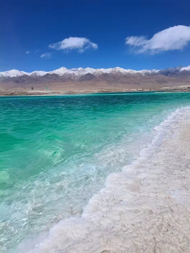 Qinghai has a hidden emerald lake! Scattered beauty on the plateau.