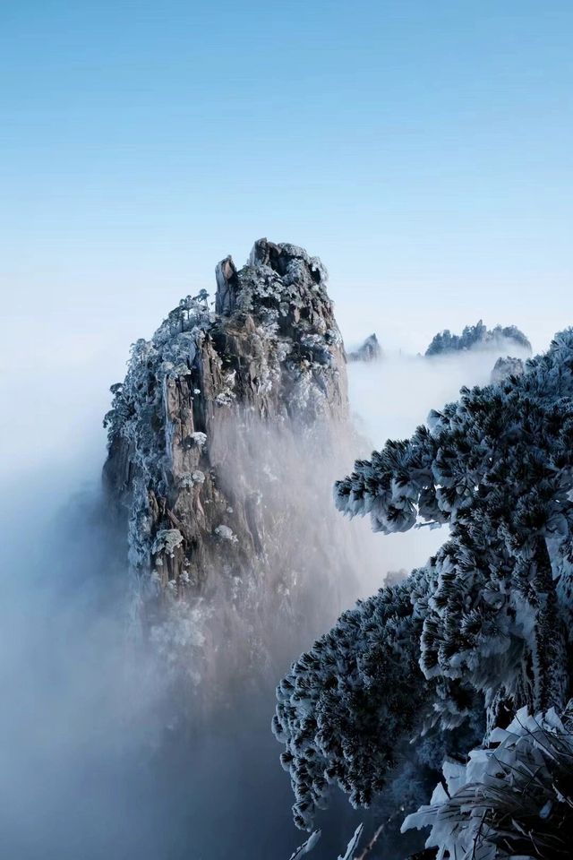 冬日霧凇 | 黃山仙境之行