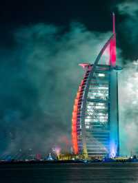 Magnificent Fireworks in Dubai!!!