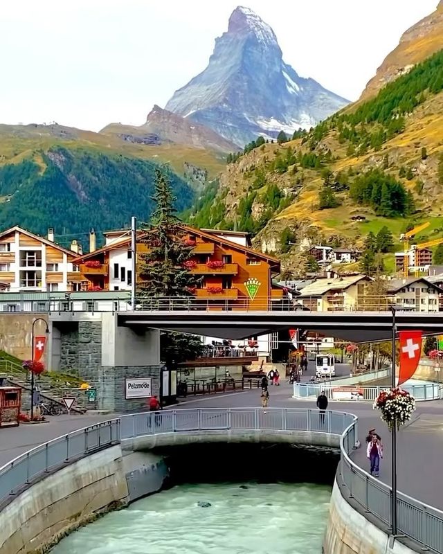 Exploring Zermatt's Village Charm 🏞️🇨🇭