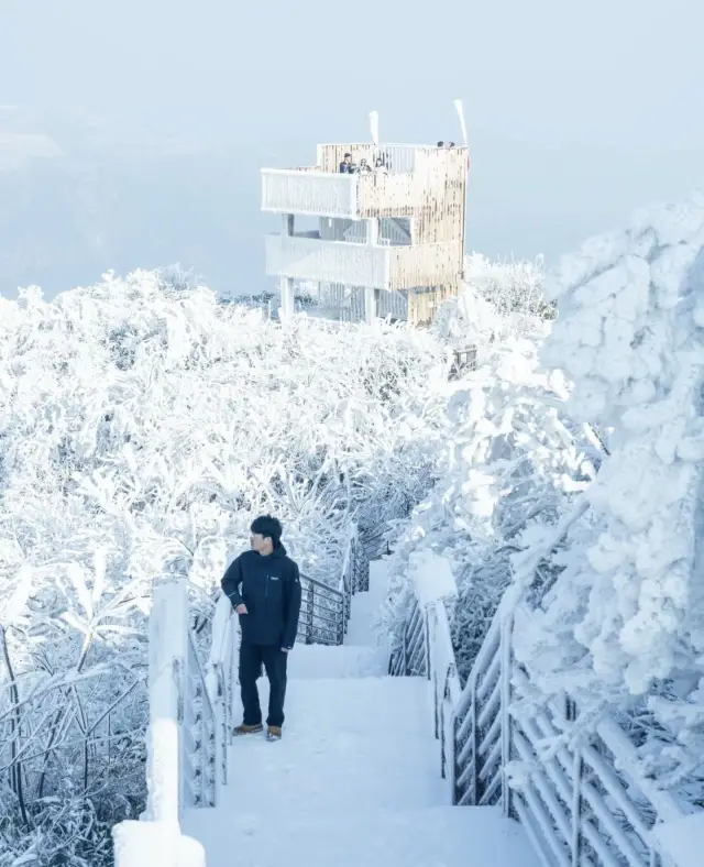 杭州市區1小時，爬了人生的第一座雪山