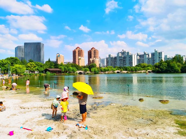 風景如畫喧囂中取靜的公園