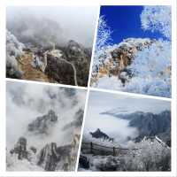 白石山霧凇盛景：冬日裡的冰雪仙境