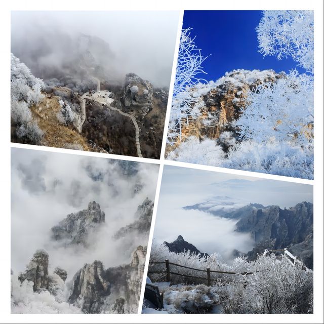 白石山霧凇盛景：冬日裡的冰雪仙境