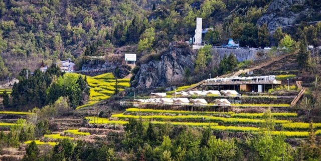 徜徉月河川道，賞清代鳳堰古梯田油菜花海