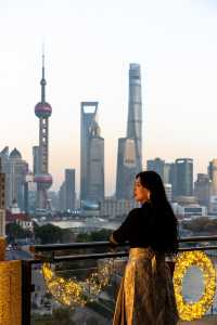 Upon the Suzhou River, the Shanghai Suning Bellagio Hotel with an exceptional view.
