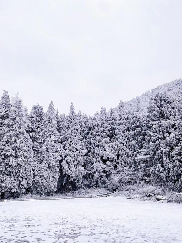 武漢周邊的九宮山滑雪場