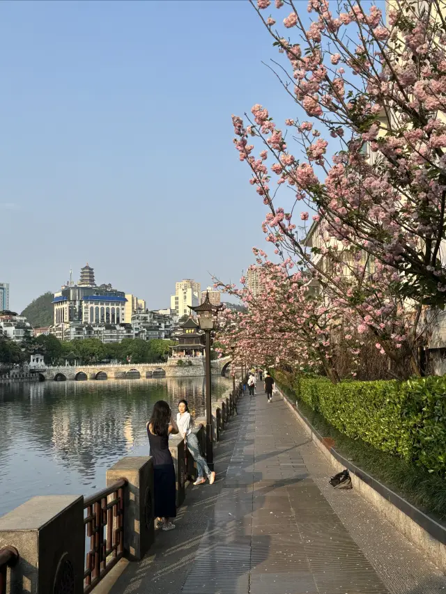 April 3rd, a day of leisurely strolling in Guiyang