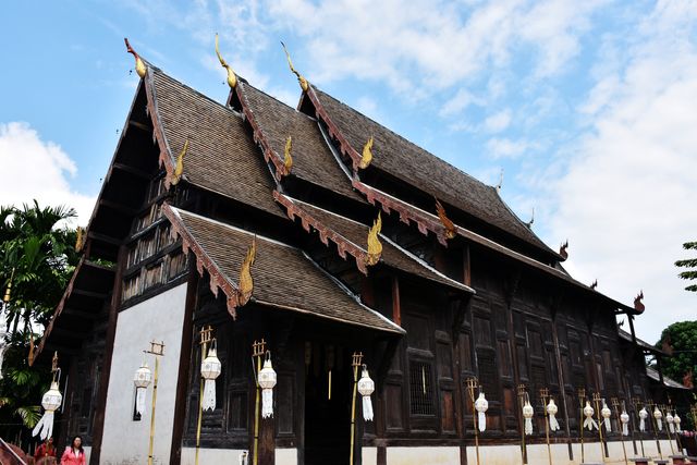 清邁古城別具一格的寺廟～盼道寺