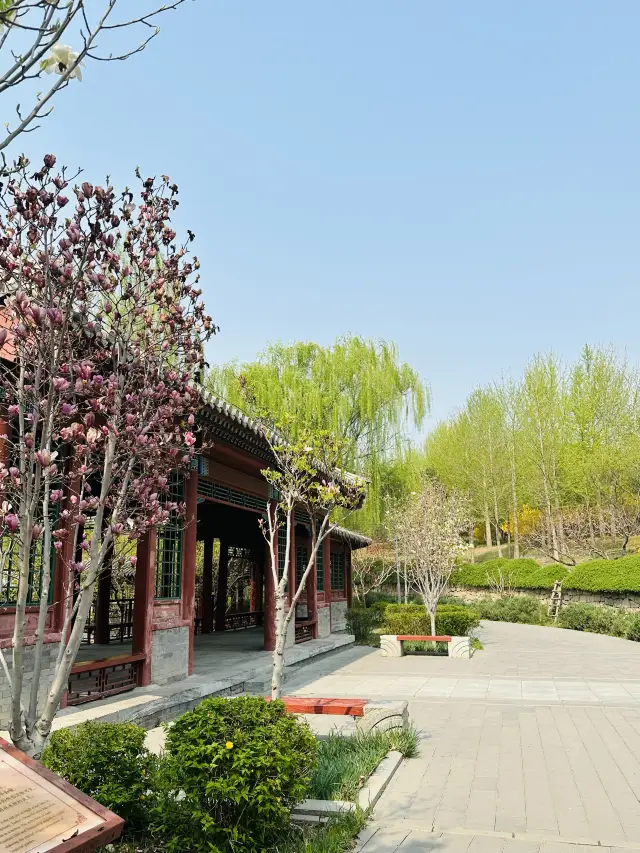 At the foot of Yuquan Mountain, adjacent to the Summer Palace, there is a free park - Beiwu Park
